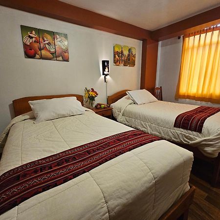 Hostal Con Vista A La Ciudad Santa Ana Cusco Eksteriør billede
