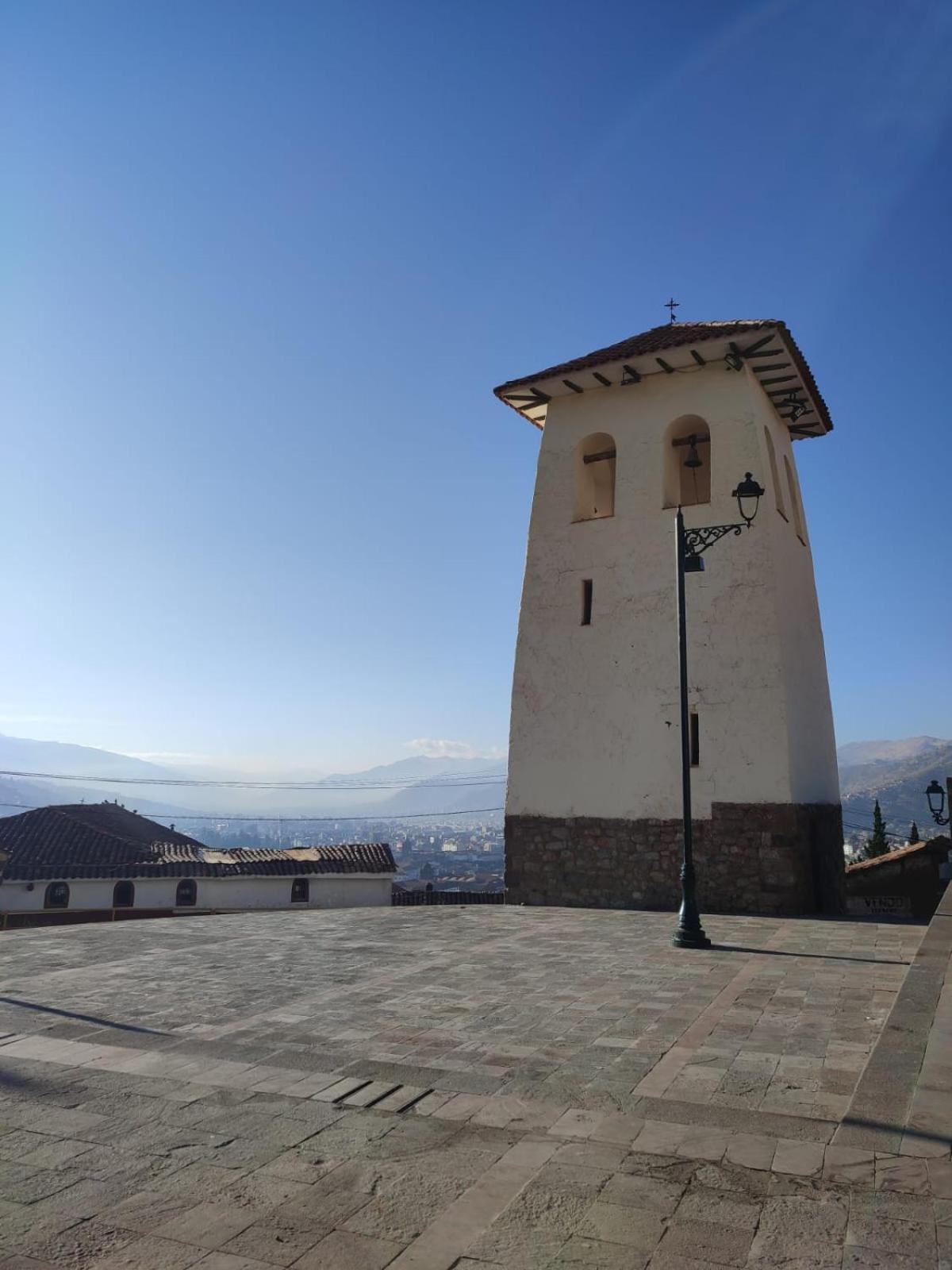 Hostal Con Vista A La Ciudad Santa Ana Cusco Eksteriør billede