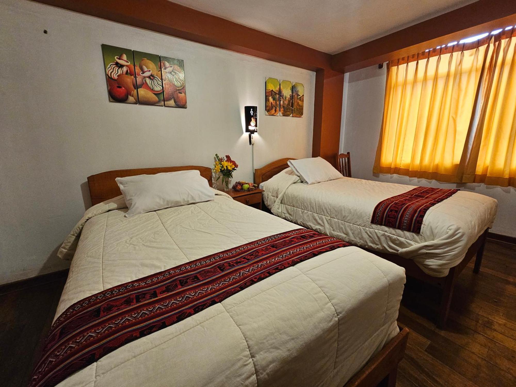 Hostal Con Vista A La Ciudad Santa Ana Cusco Eksteriør billede