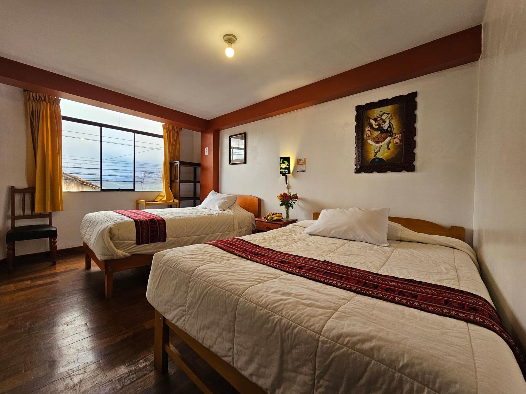 Hostal Con Vista A La Ciudad Santa Ana Cusco Eksteriør billede