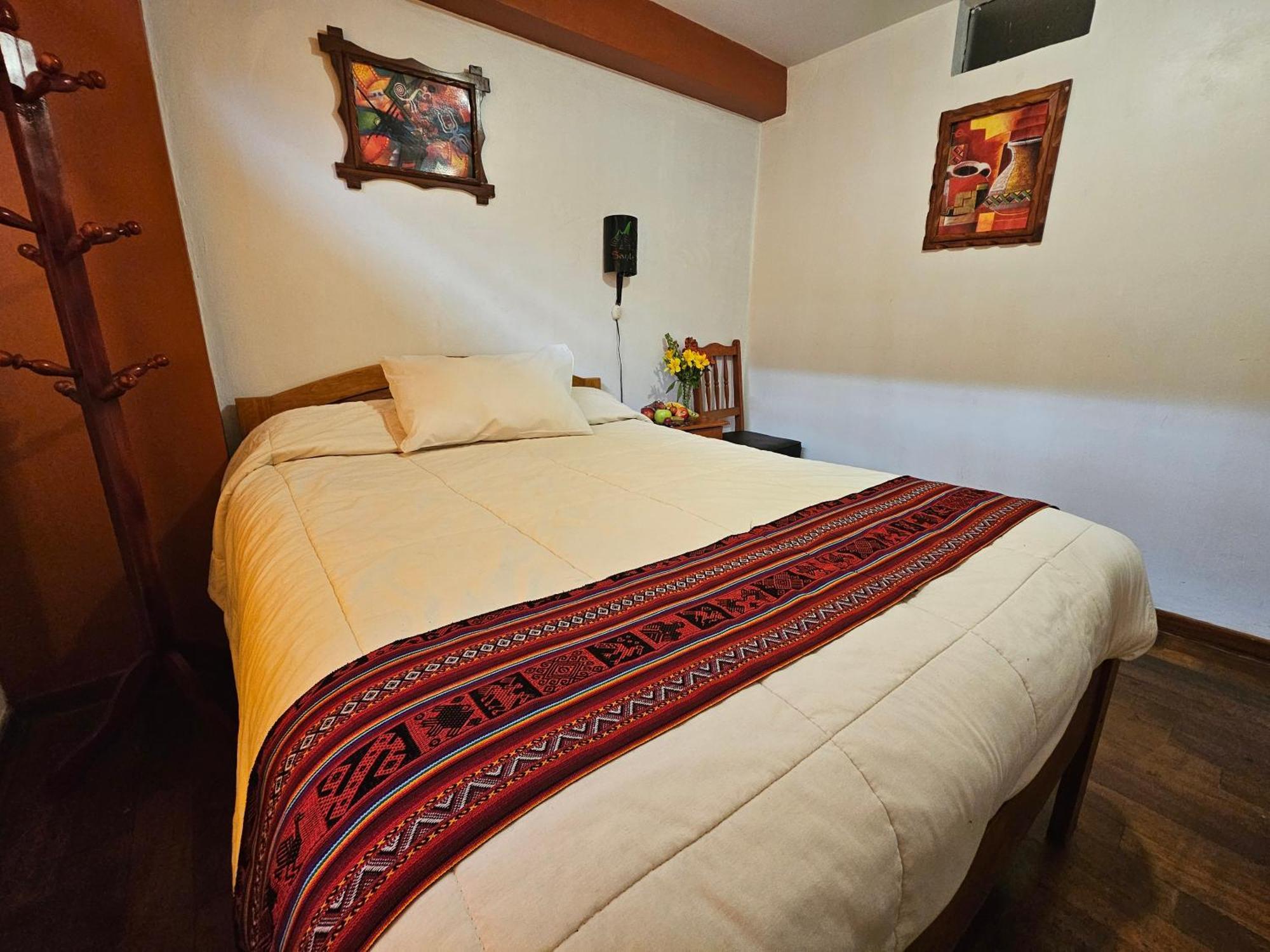 Hostal Con Vista A La Ciudad Santa Ana Cusco Eksteriør billede