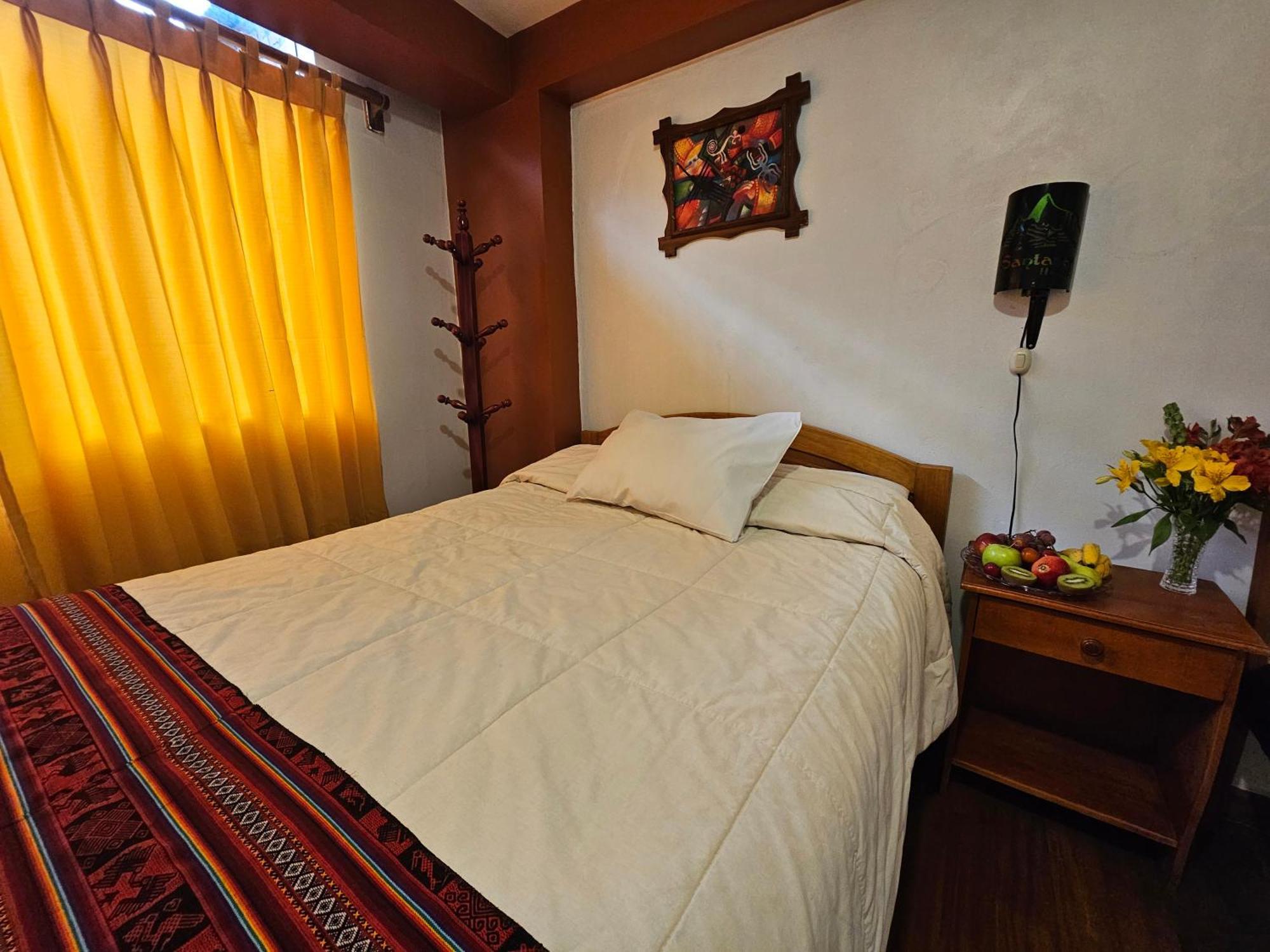 Hostal Con Vista A La Ciudad Santa Ana Cusco Eksteriør billede
