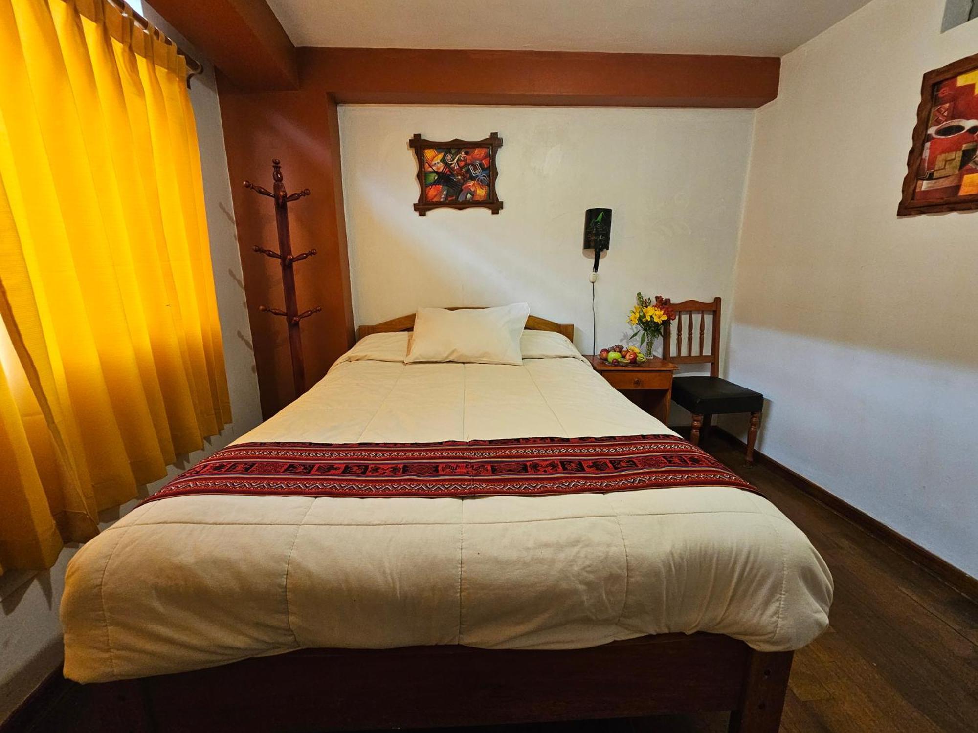 Hostal Con Vista A La Ciudad Santa Ana Cusco Eksteriør billede