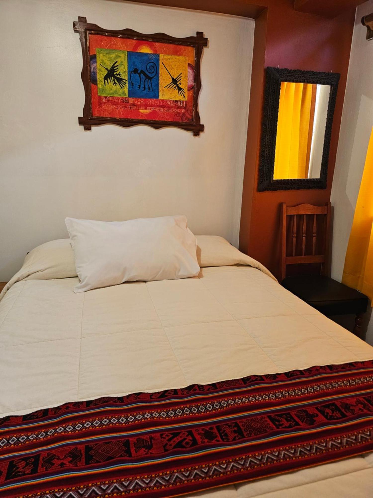 Hostal Con Vista A La Ciudad Santa Ana Cusco Eksteriør billede