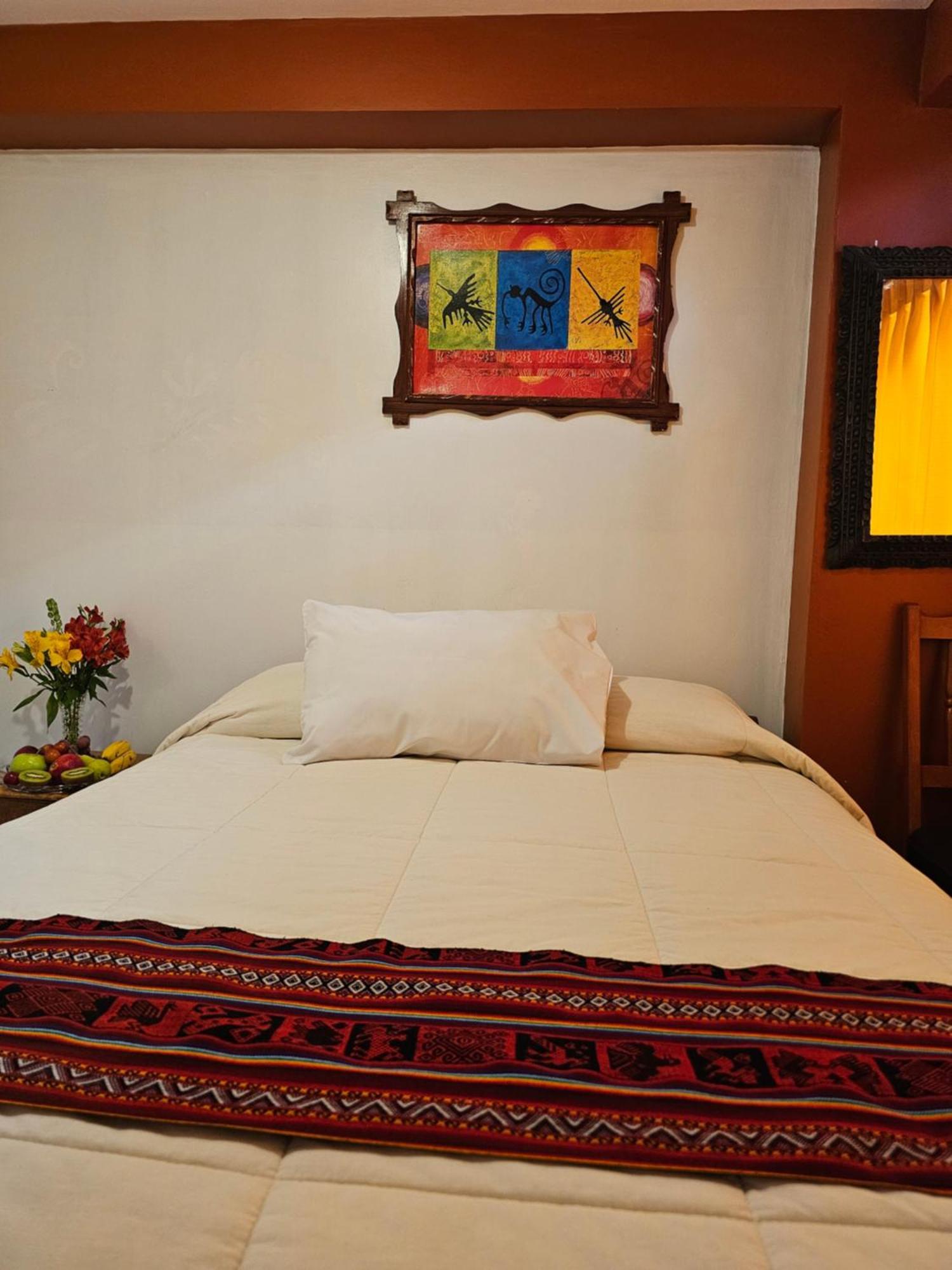 Hostal Con Vista A La Ciudad Santa Ana Cusco Eksteriør billede