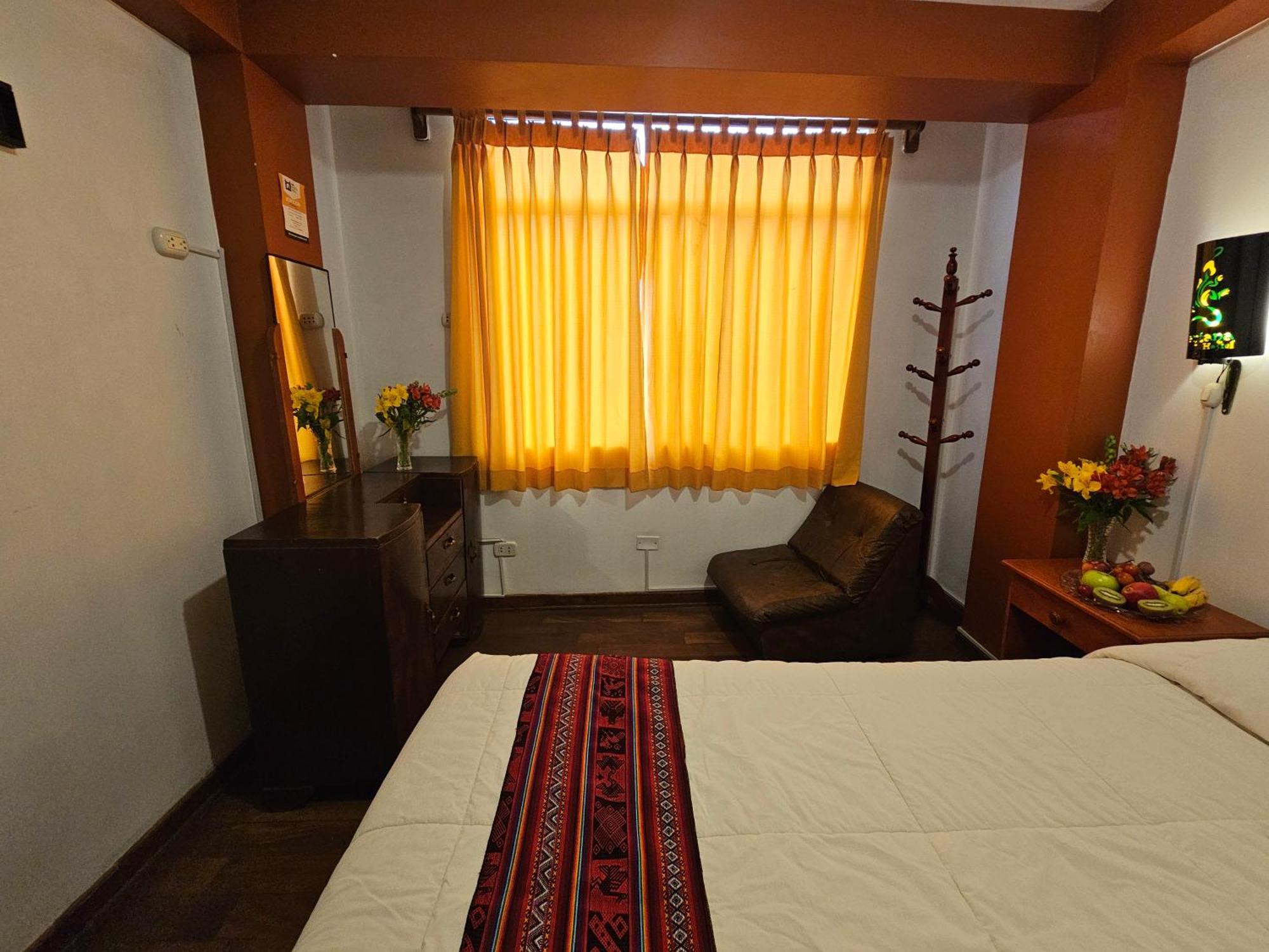 Hostal Con Vista A La Ciudad Santa Ana Cusco Eksteriør billede