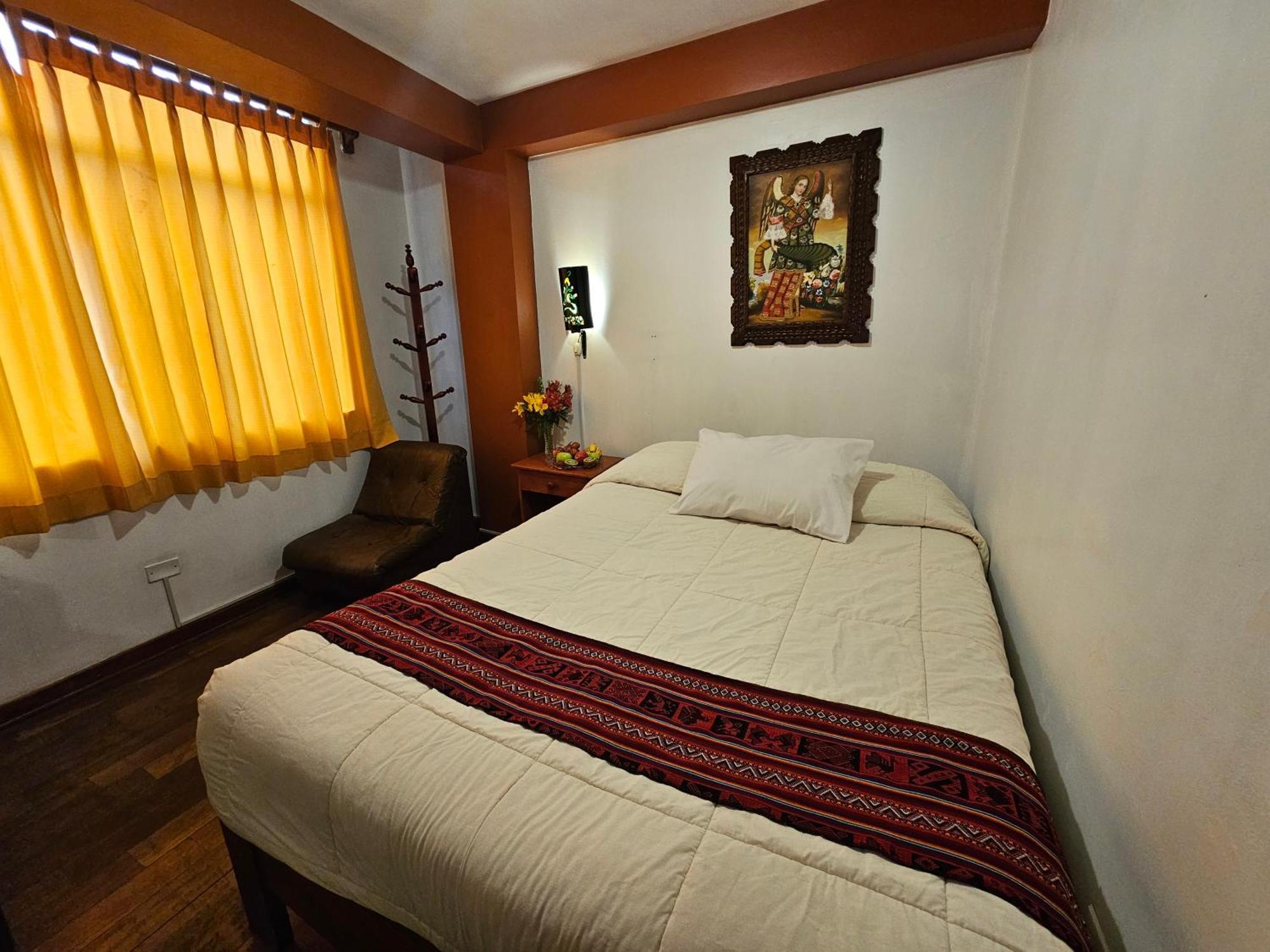 Hostal Con Vista A La Ciudad Santa Ana Cusco Eksteriør billede