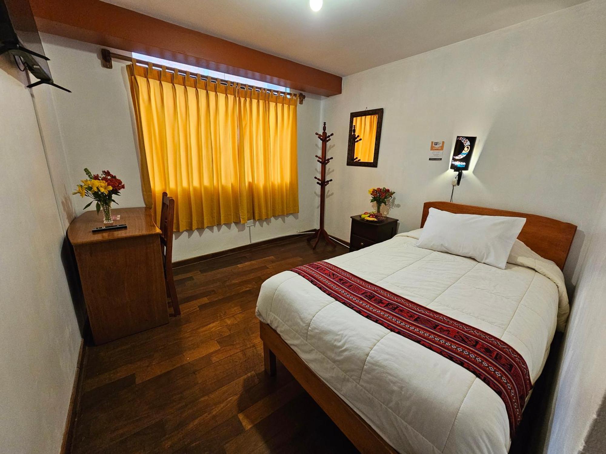Hostal Con Vista A La Ciudad Santa Ana Cusco Eksteriør billede