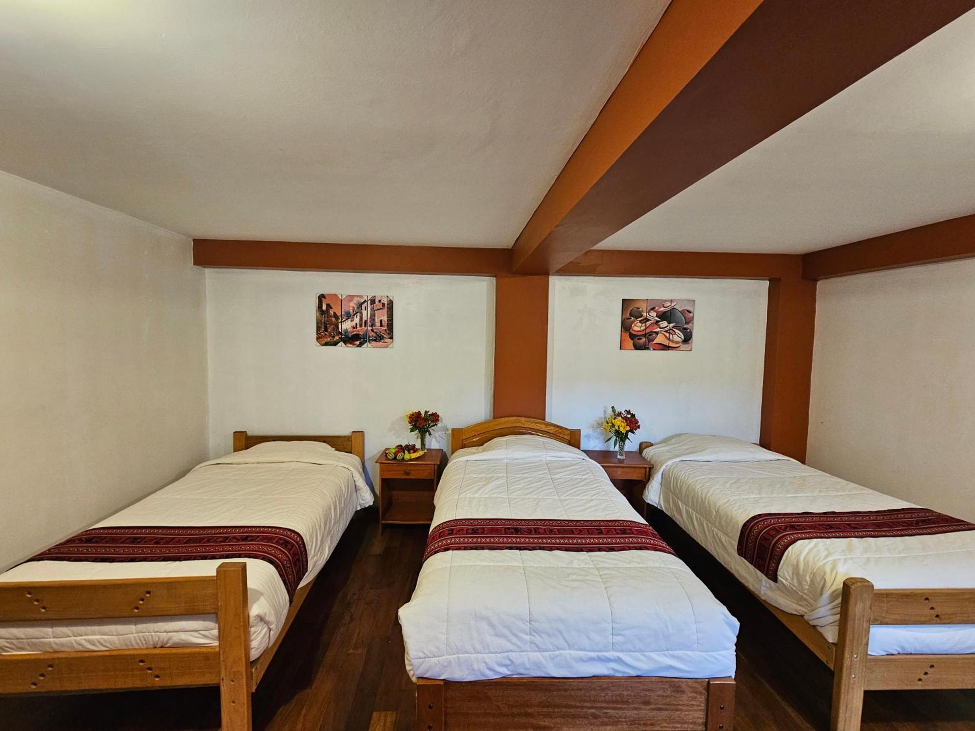 Hostal Con Vista A La Ciudad Santa Ana Cusco Eksteriør billede