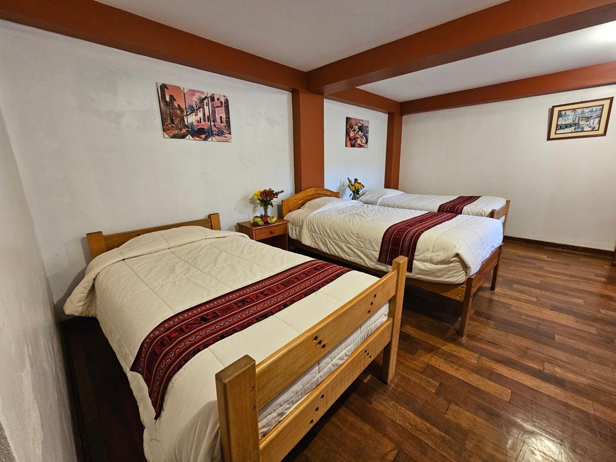 Hostal Con Vista A La Ciudad Santa Ana Cusco Eksteriør billede