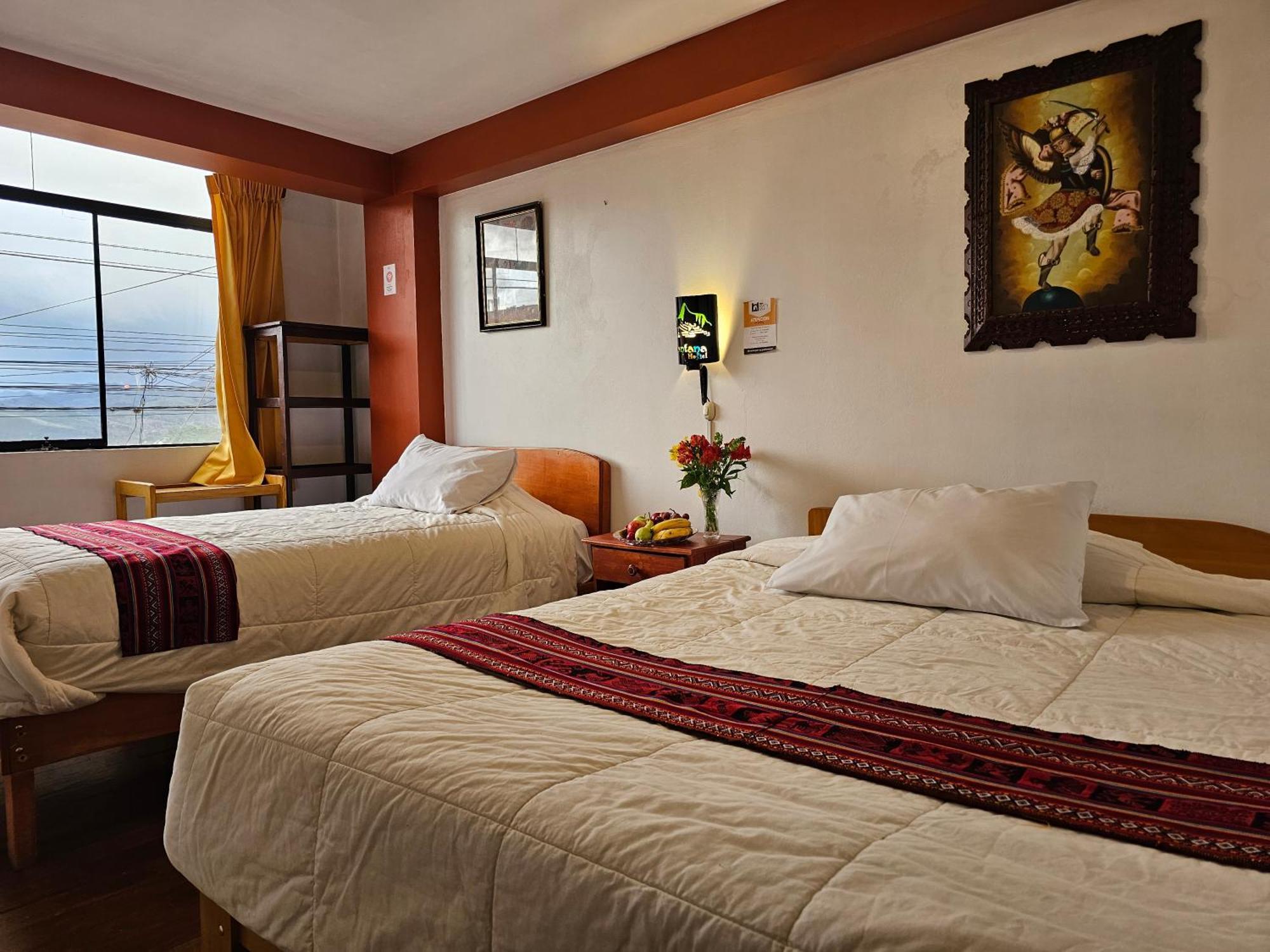 Hostal Con Vista A La Ciudad Santa Ana Cusco Eksteriør billede
